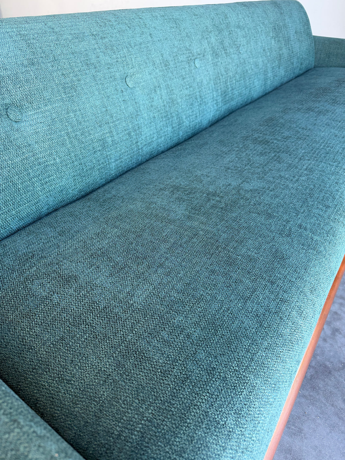 Mid Century Fully Restored Gondola Sofa, Adrian Pearsall Style c.1960’s
