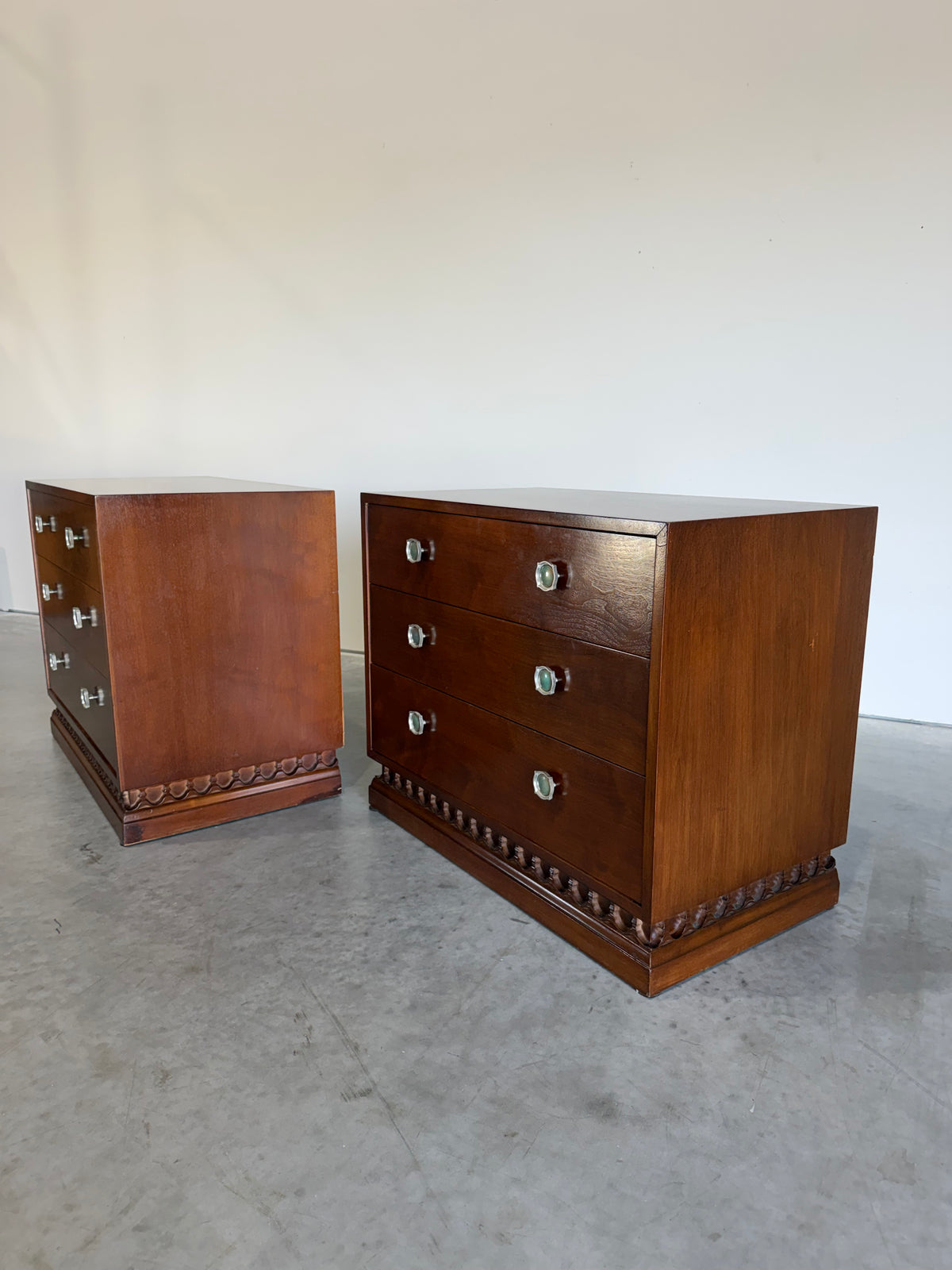 John Van Koert for Drexel Casa Del Sol Smallboy Dresser Pair