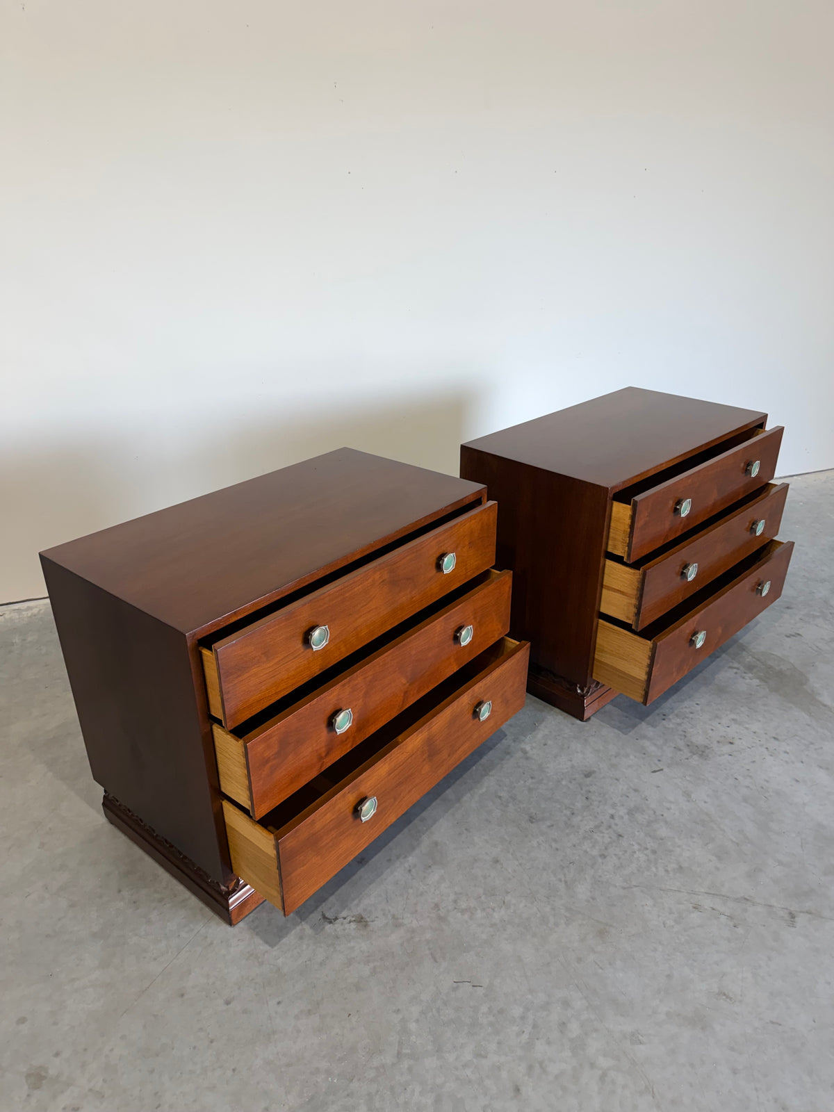 John Van Koert for Drexel Casa Del Sol Smallboy Dresser Pair