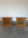 John Van Koert for Drexel Casa Del Sol Mid Century Nightstand Pair