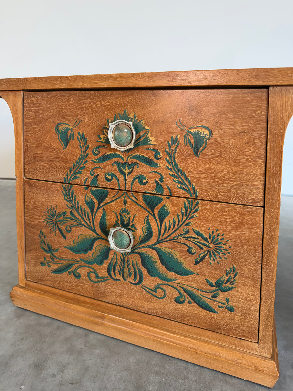 John Van Koert for Drexel Casa Del Sol Mid Century Nightstand Pair