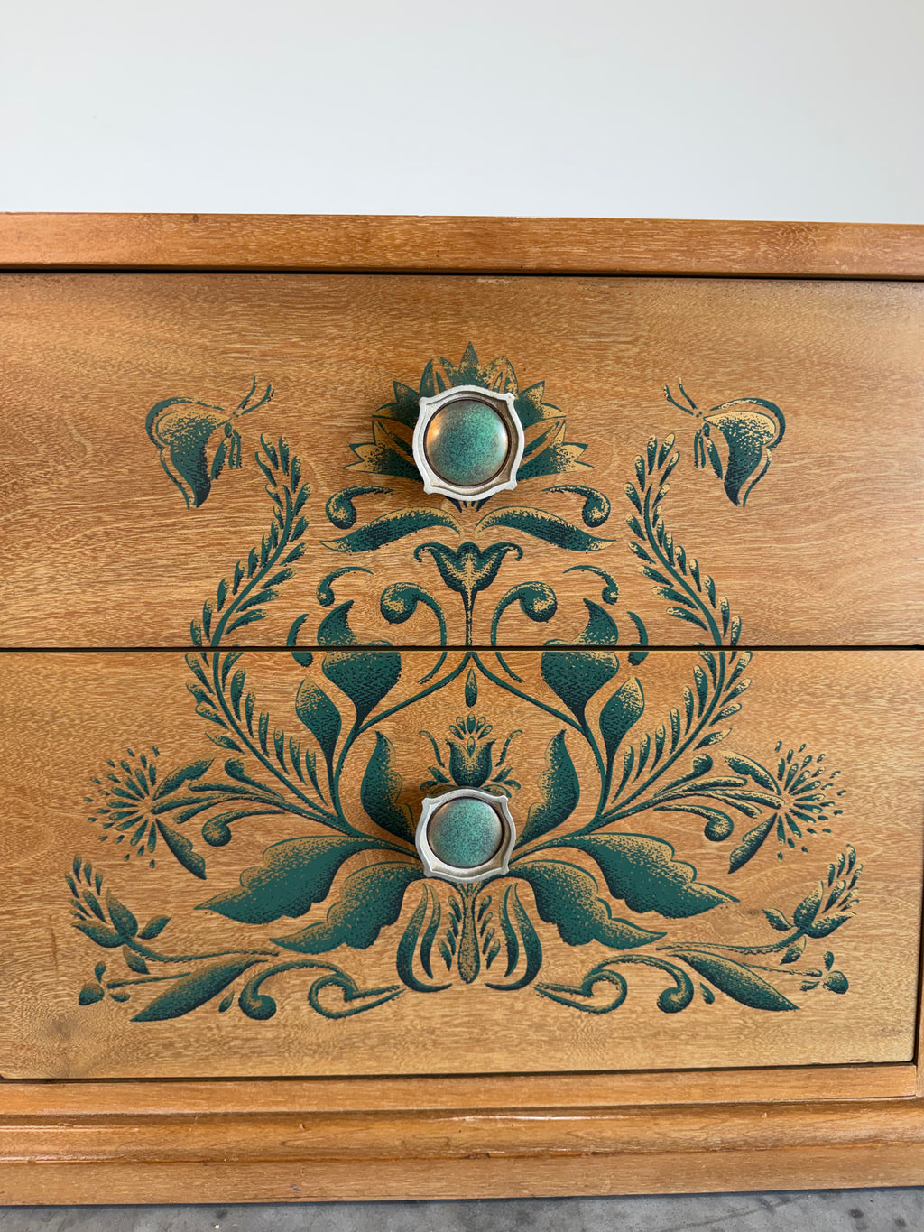 John Van Koert for Drexel Casa Del Sol Mid Century Nightstand Pair