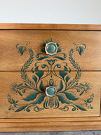 John Van Koert for Drexel Casa Del Sol Mid Century Nightstand Pair