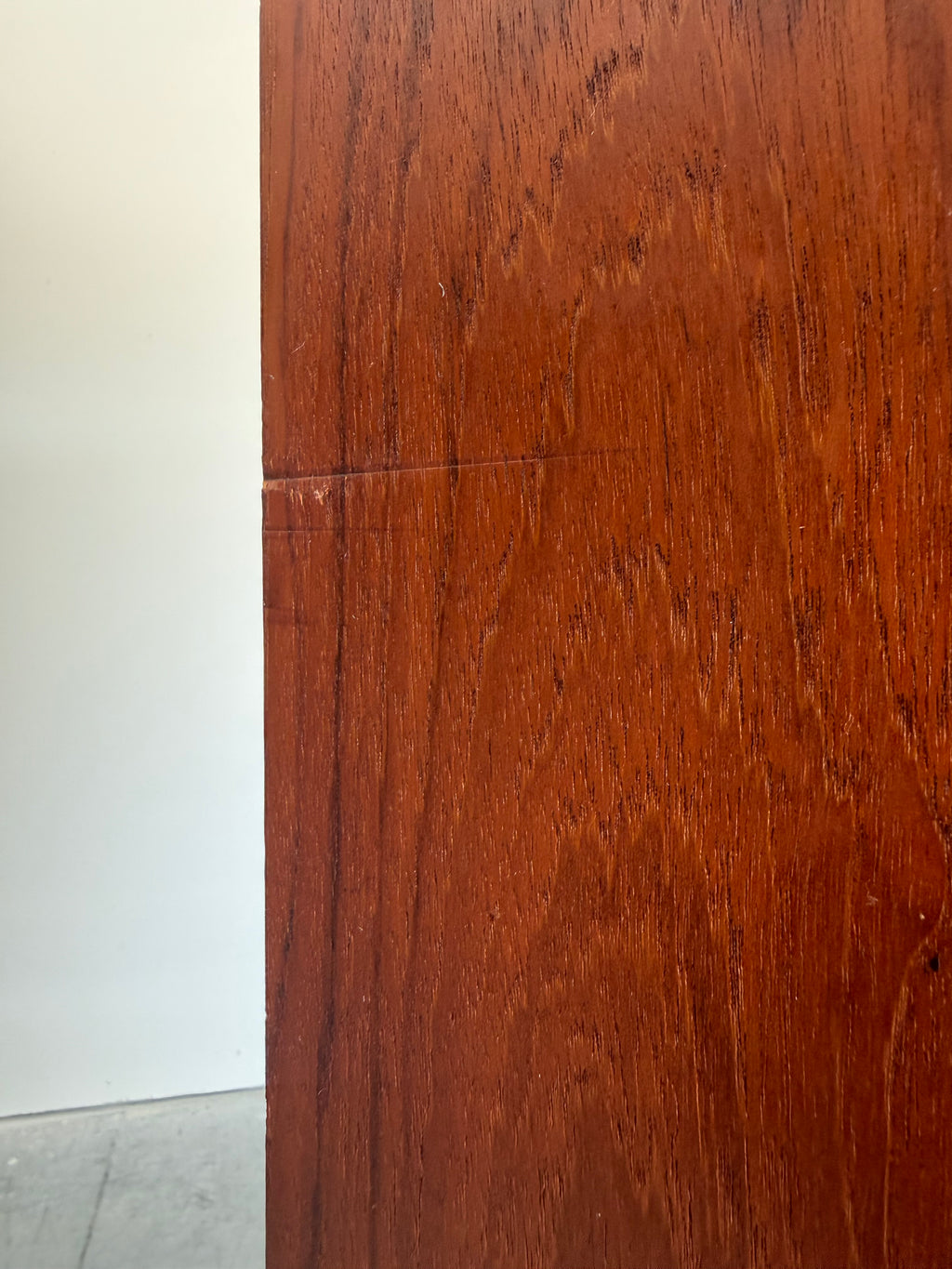 Mid Century Danish Teak Secretary Bookcase