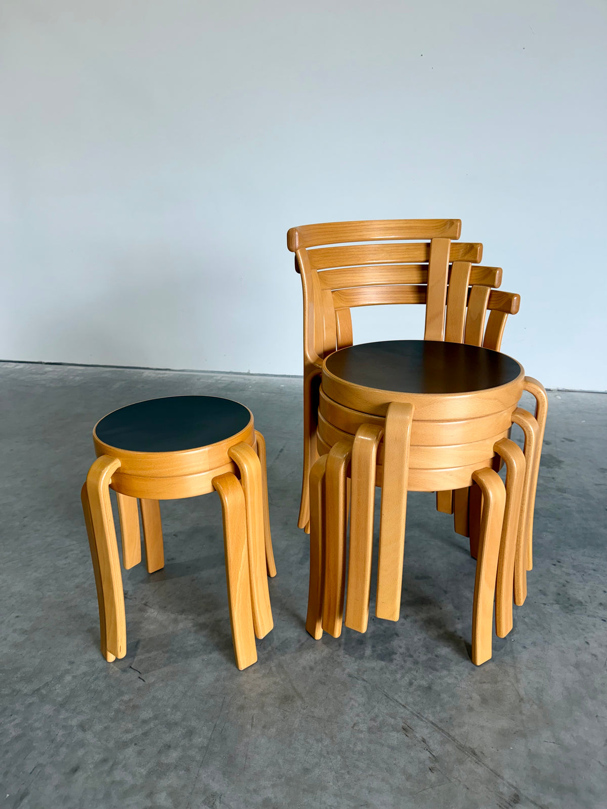 Vintage Rud Thygesen and Johnny Sørensen for Magnus Olesen 8000 Series Dining Set