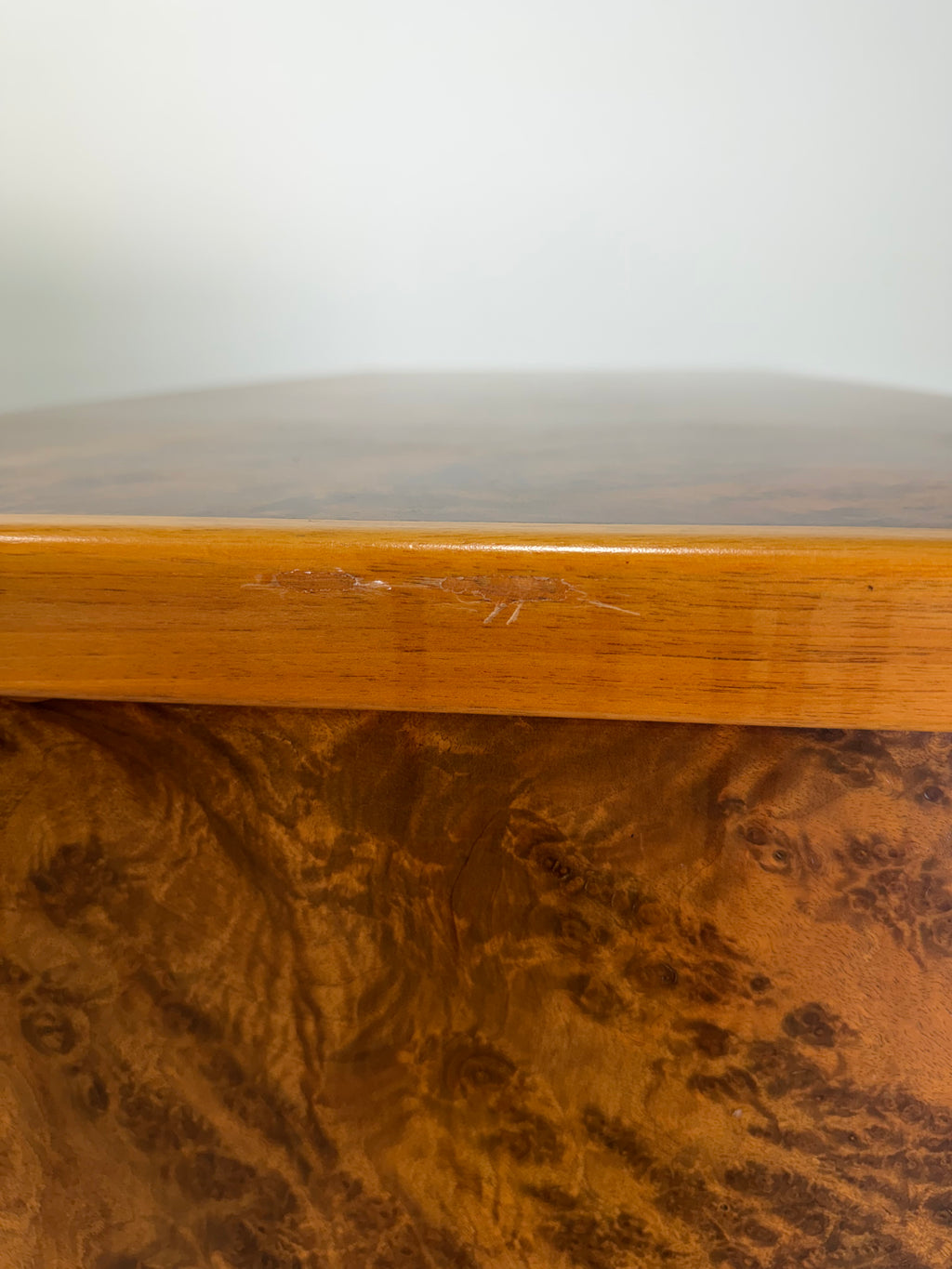 European Art Deco Burlwood Gentleman’s Chest Cabinet