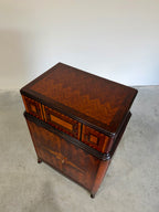 Handsome Art Deco Marquetry Chiffonier Gentlemen’s Chest