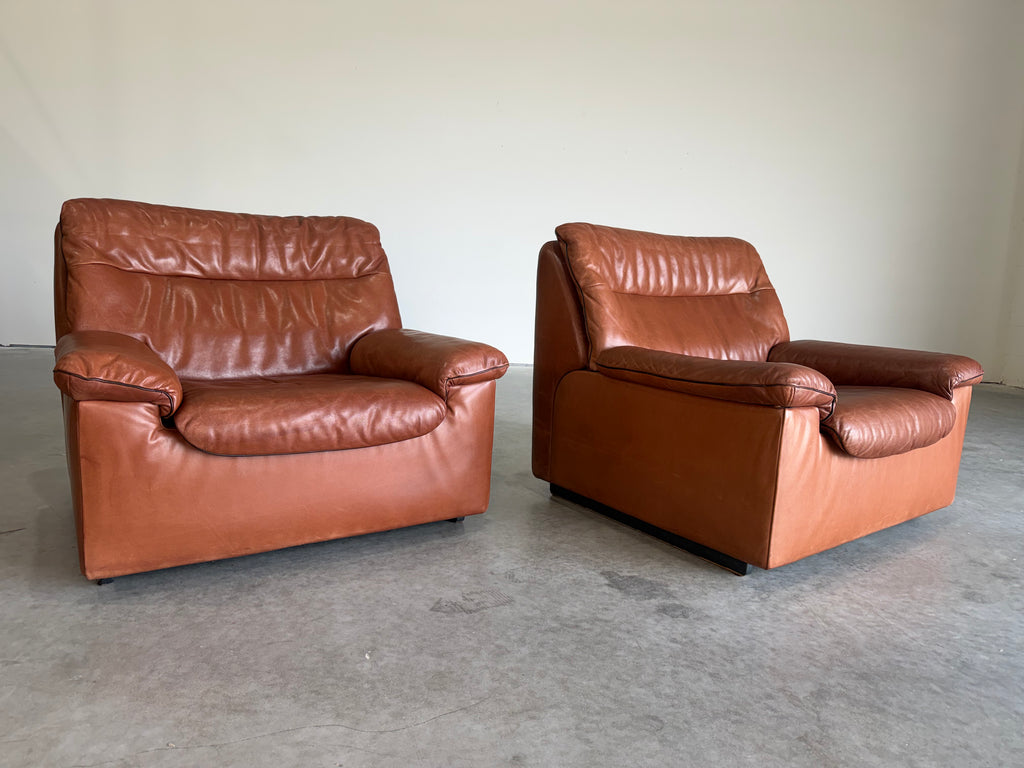 De Sede DS 66 Lounge Chair Pair