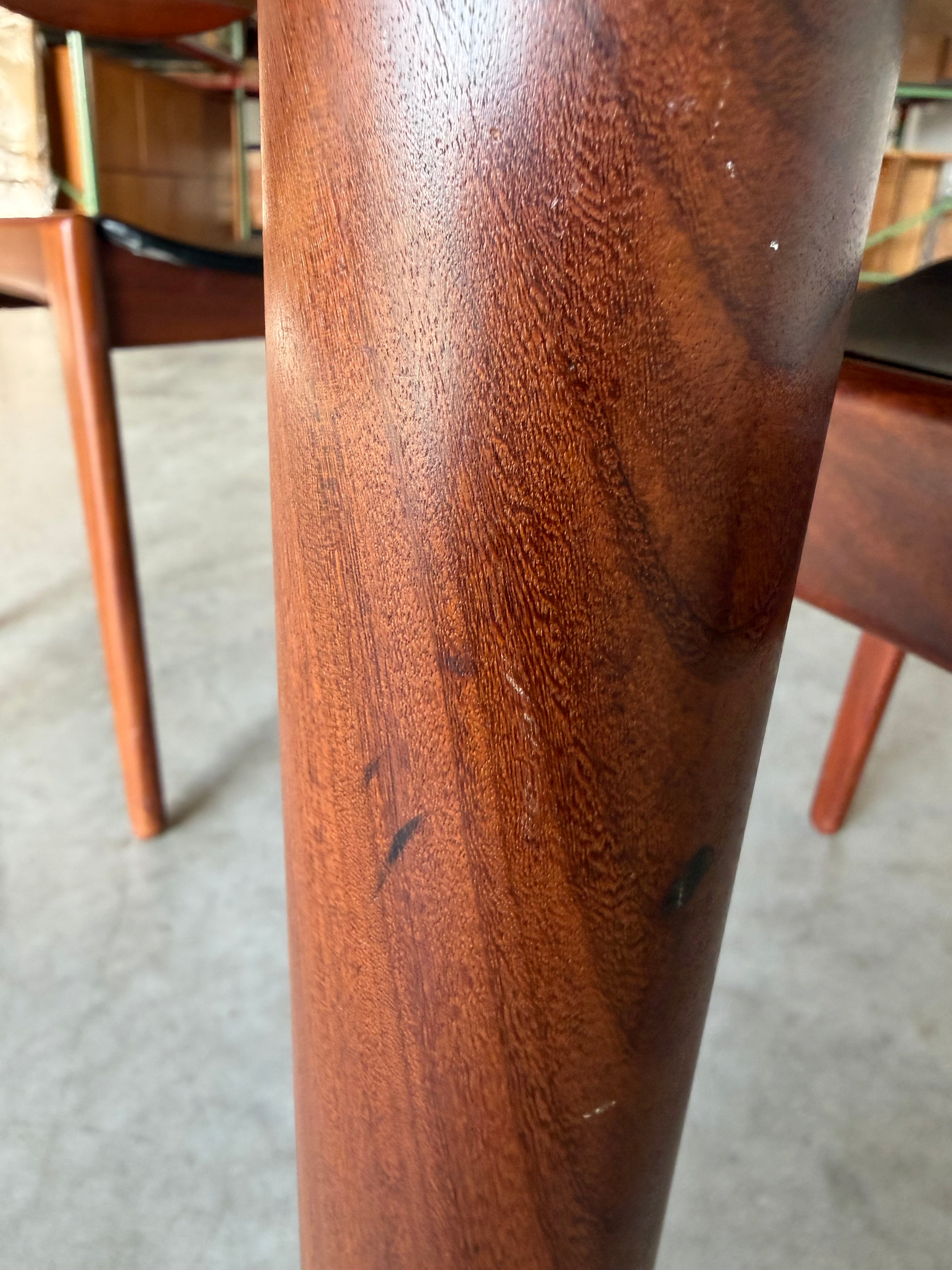 Round Kai Kristiansen Danish Teak Dining Table c.1960’s