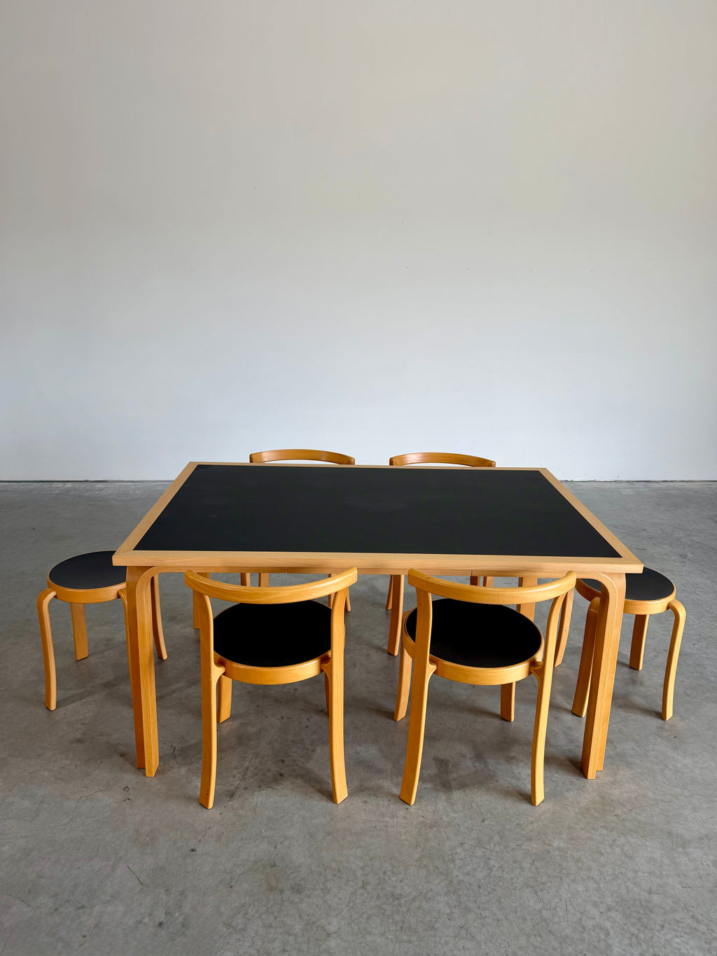 Vintage Rud Thygesen and Johnny Sørensen for Magnus Olesen 8000 Series Dining Set