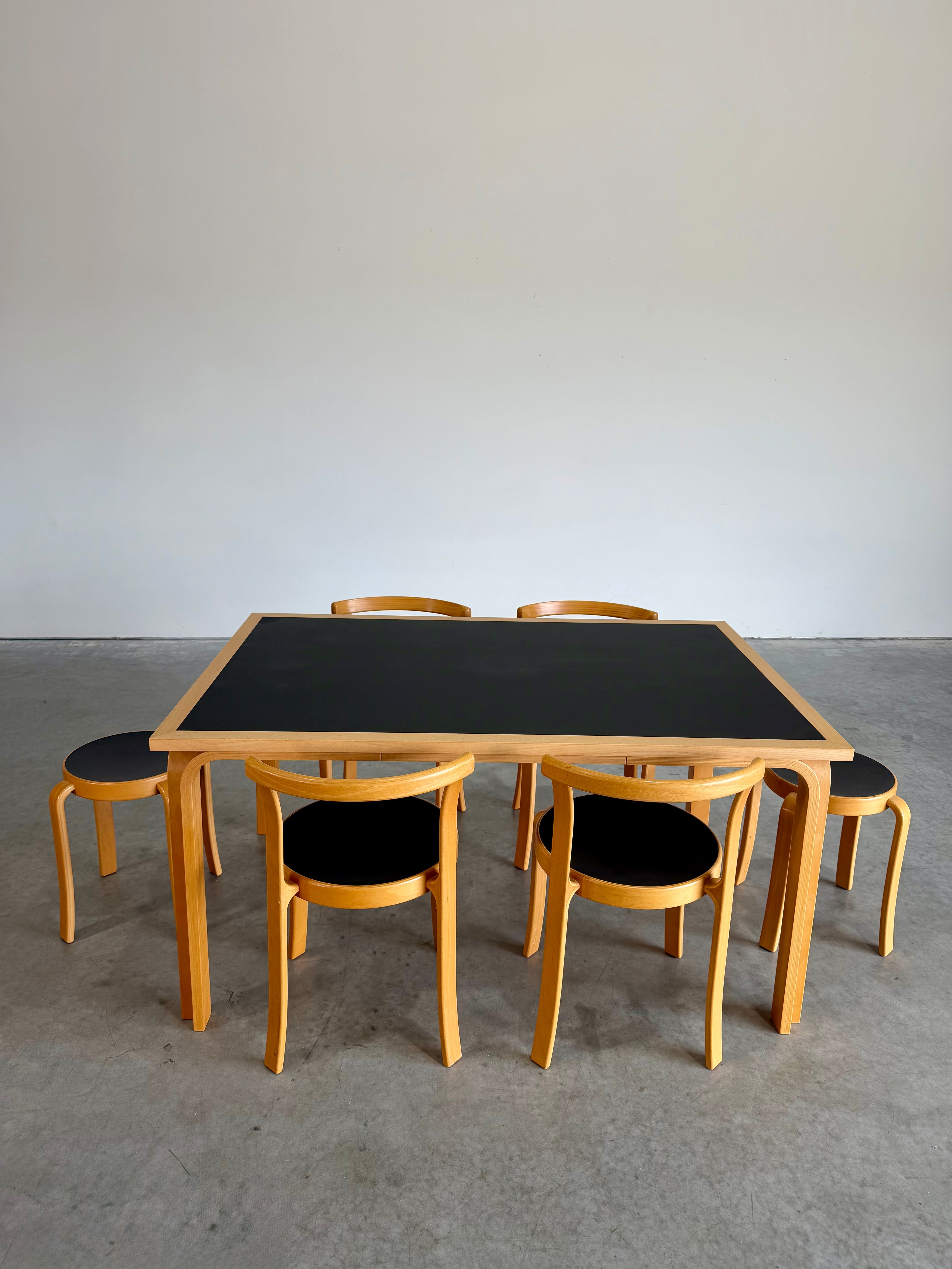 Vintage Rud Thygesen and Johnny Sørensen for Magnus Olesen 8000 Series Dining Set