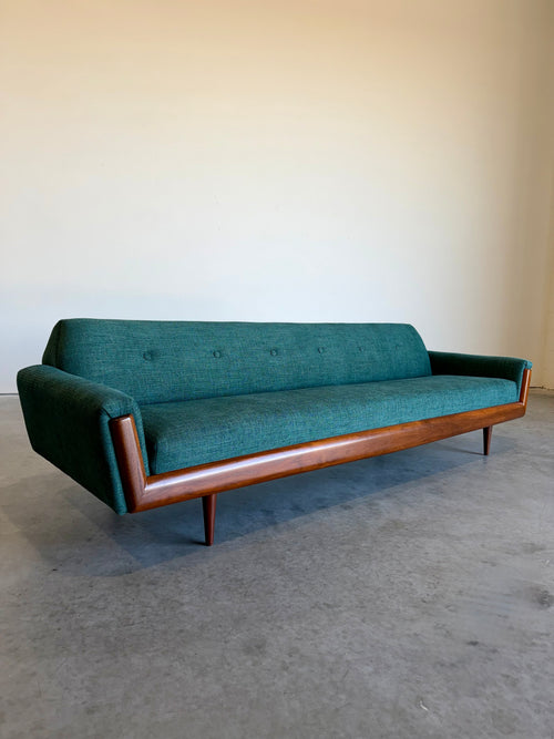 Mid Century Fully Restored Gondola Sofa, Adrian Pearsall Style c.1960’s