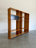 Poul Cadovius Cado Cubex Danish Modern Freestanding Pine Wall Unit