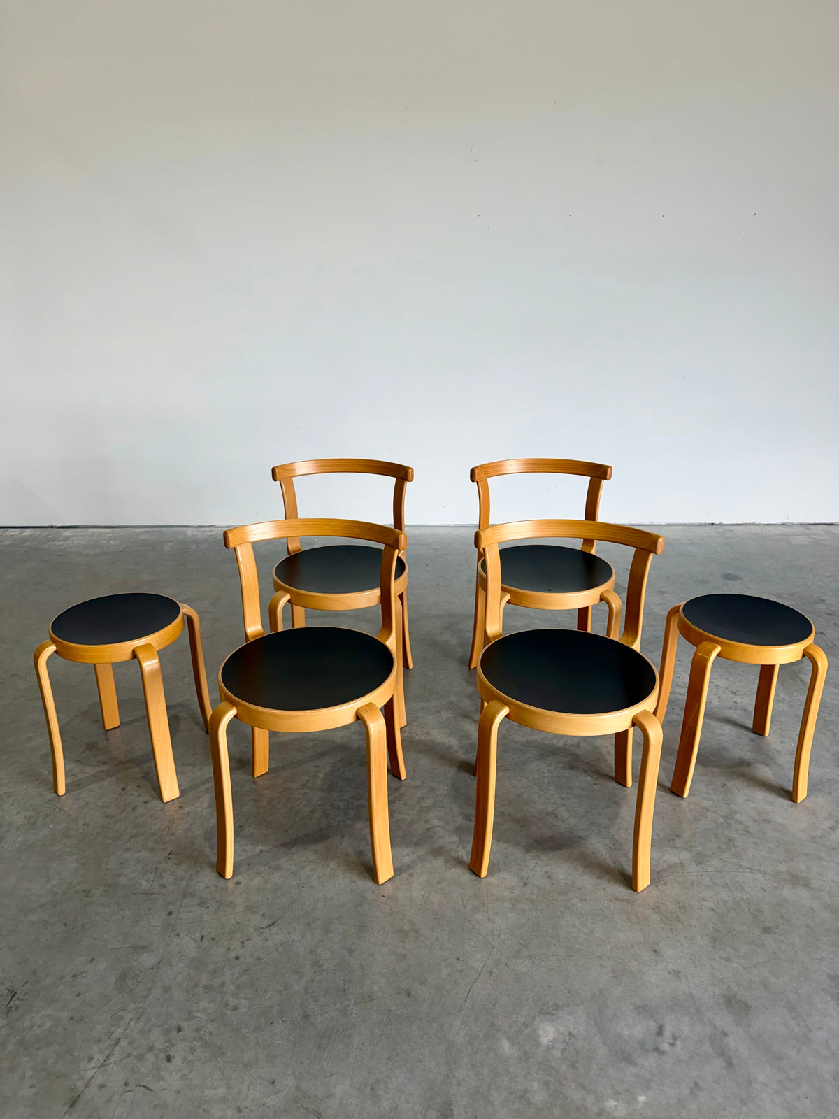 Vintage Rud Thygesen and Johnny Sørensen for Magnus Olesen 8000 Series Dining Set