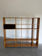 Poul Cadovius Cado Cubex Danish Modern Freestanding Pine Wall Unit