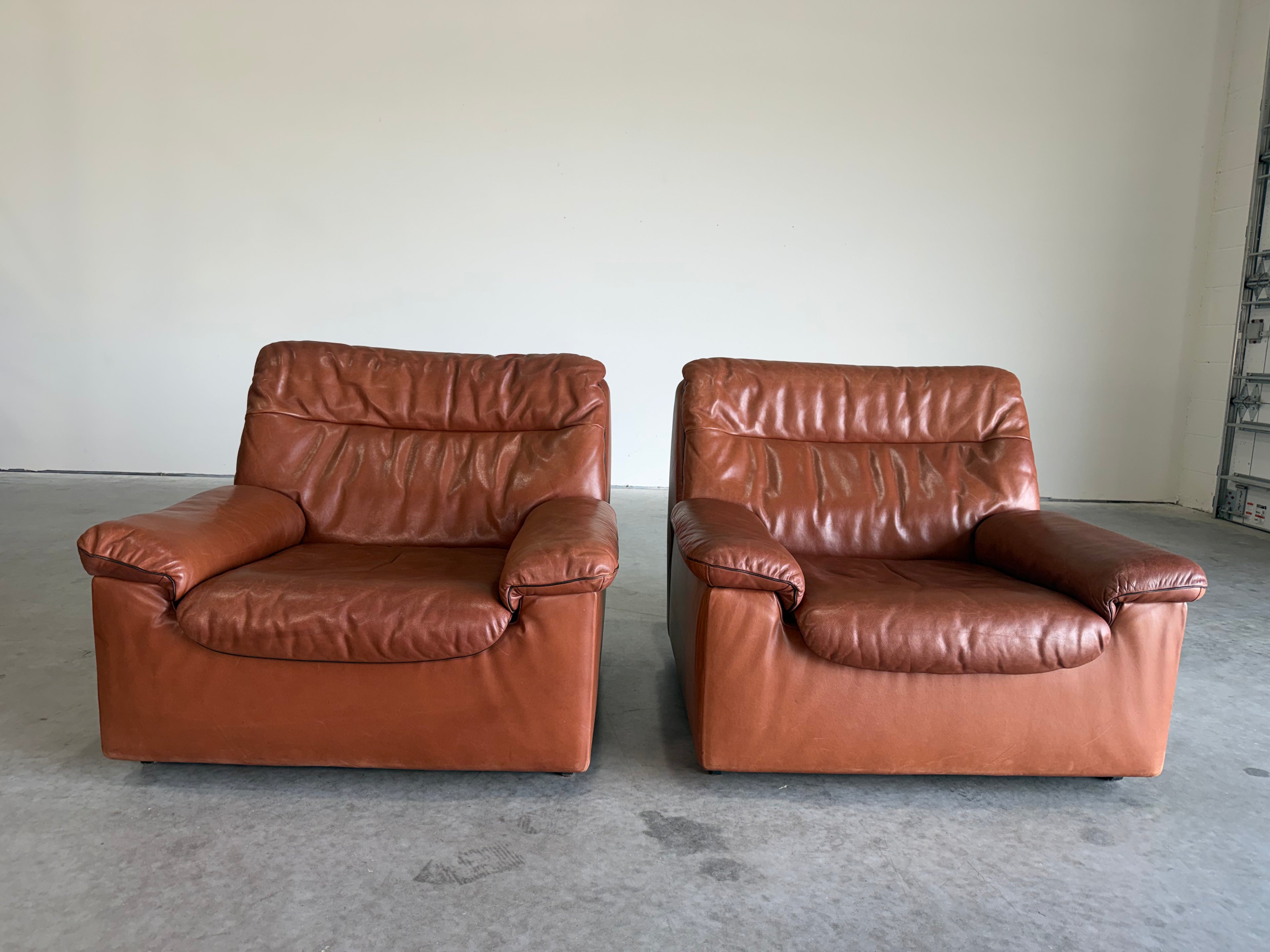 De Sede DS 66 Lounge Chair Pair