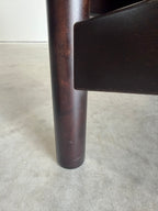 Vintage 1970’s Danish Leather and Suede Lounge Chair Pair