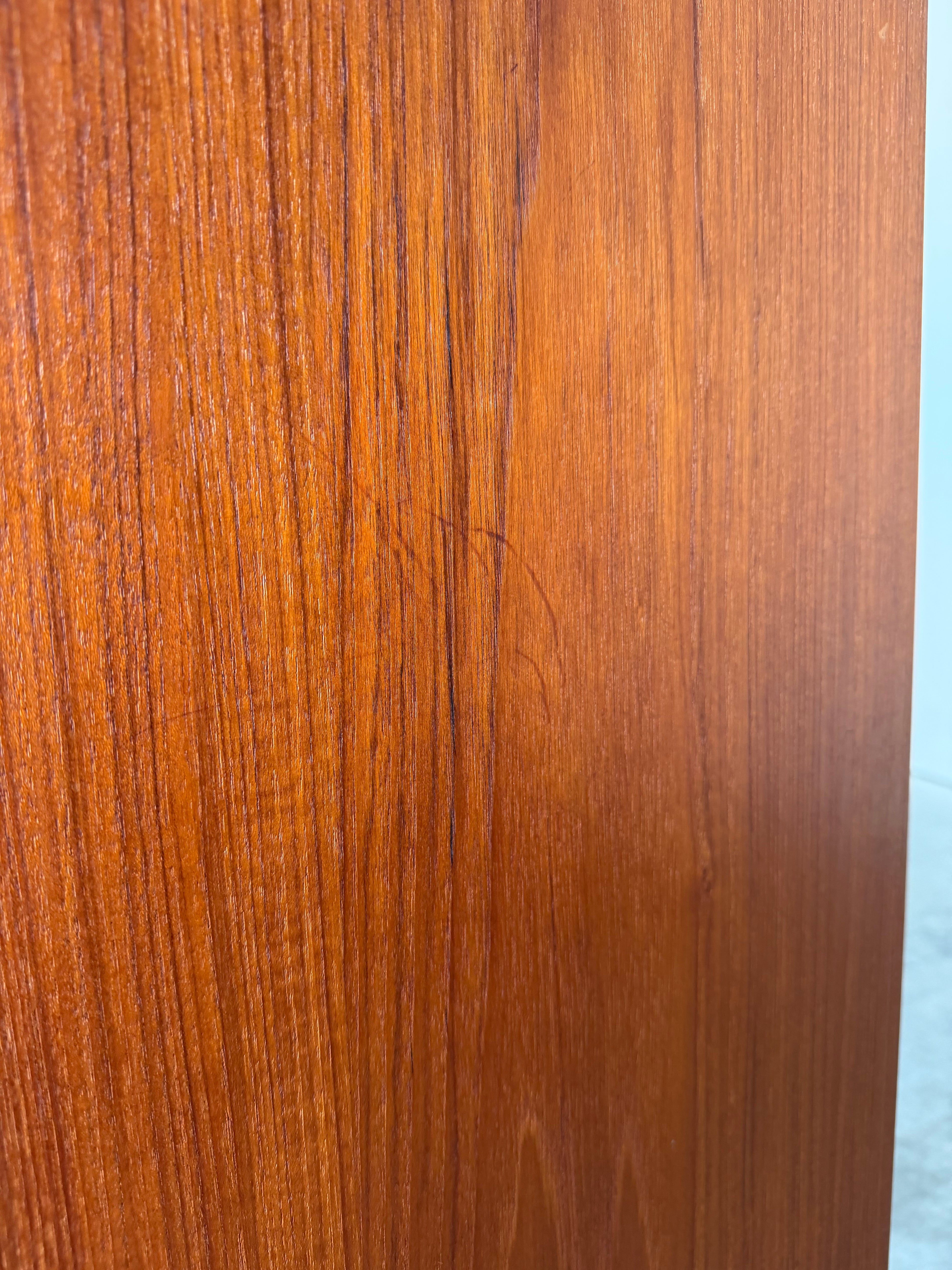 Danish Teak Sideboard Drybar Cabinet