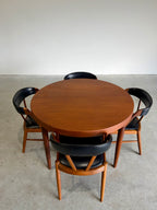 Round Kai Kristiansen Danish Teak Dining Table c.1960’s