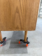 Mid Century Modern Scandinavian Oak Credenza