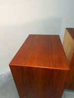 Mid Century Danish Modern Teak Tallboy Dresser