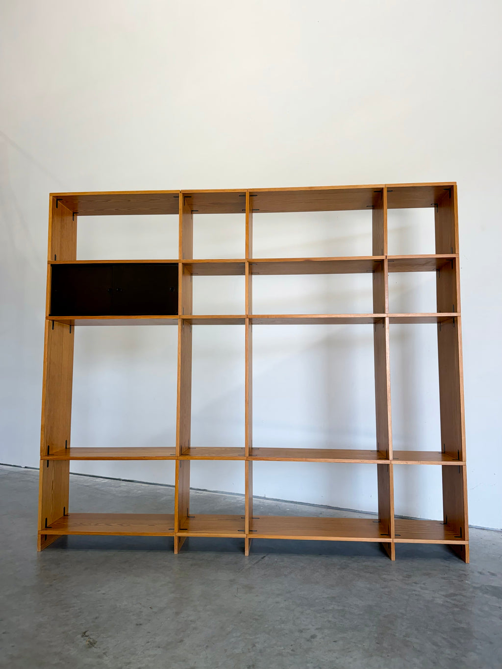 Poul Cadovius Cado Cubex Danish Modern Freestanding Pine Wall Unit
