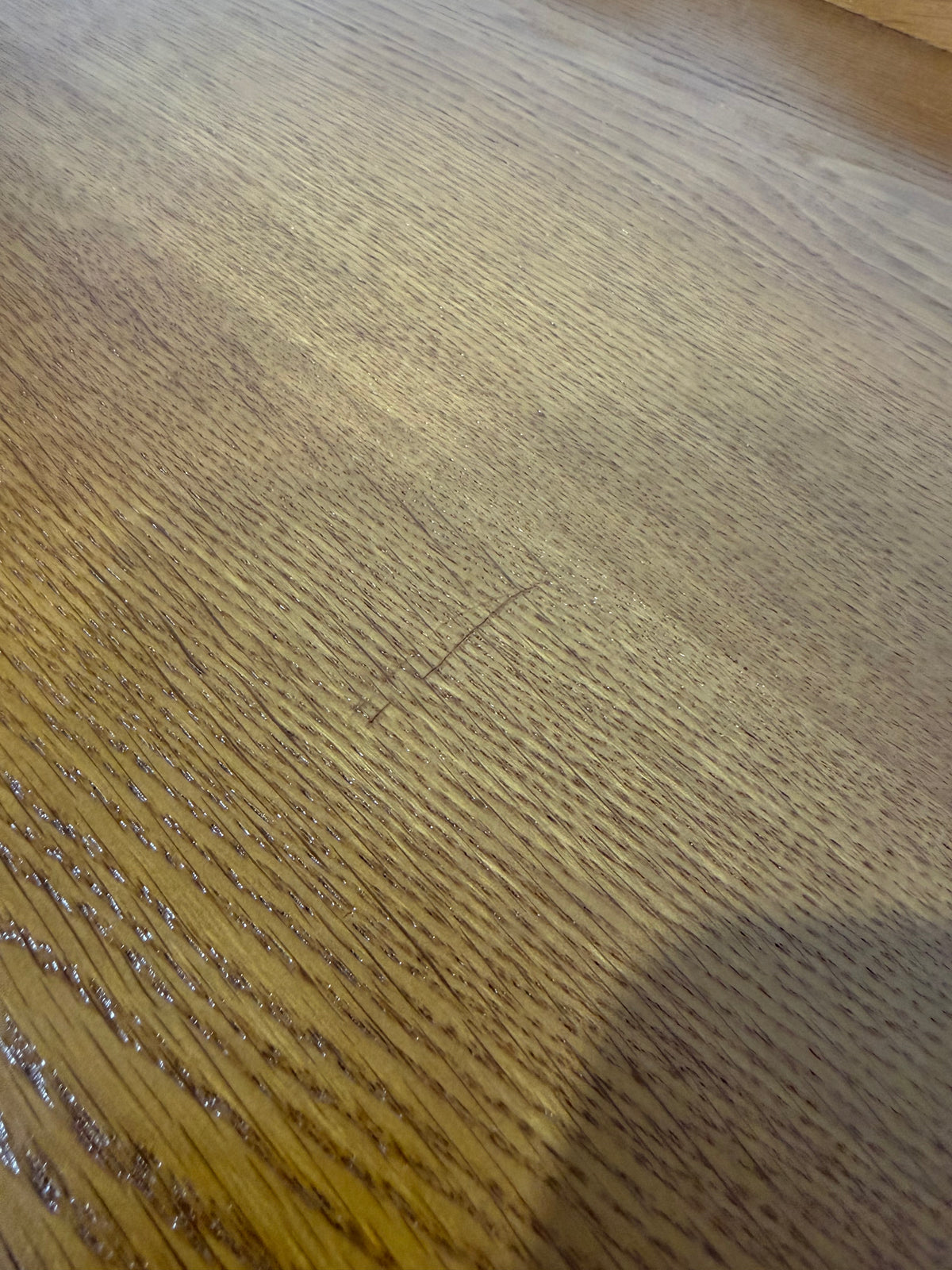 Mid Century European Brutalist Oak Credenza