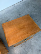 John Van Koert for Drexel Casa Del Sol Mid Century Nightstand Pair