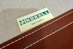 Vintage Arne Norell Ilona Safari Loveseat in Brown Leather