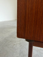 Danish Teak Sideboard Drybar Cabinet