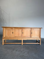 Mid Century Danish Oak Henning Kjaernulf Style Credenza