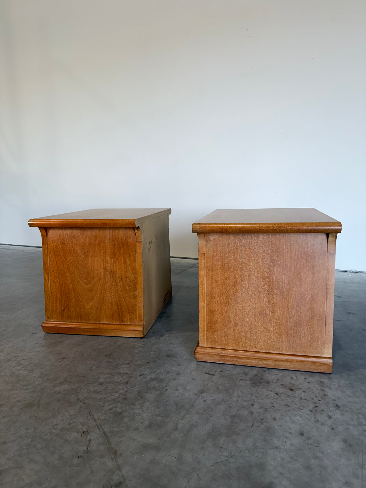 John Van Koert for Drexel Casa Del Sol Mid Century Nightstand Pair