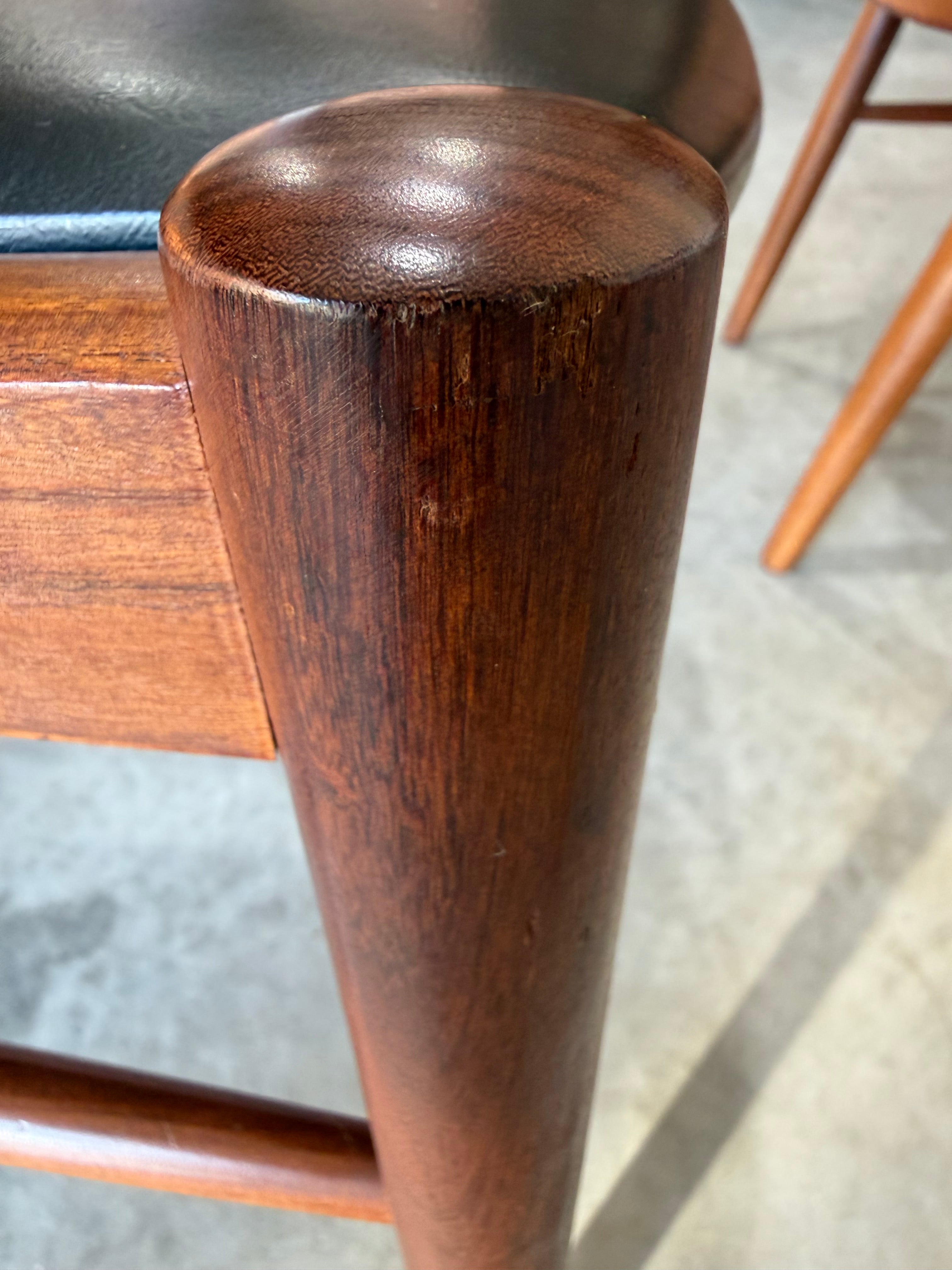 1960s Set of 6 Danish Teak Mid Century Dining Chairs