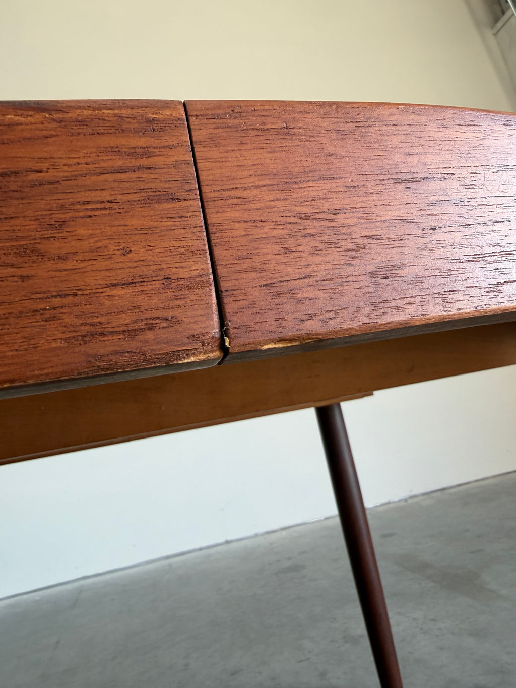 Round Kai Kristiansen Danish Teak Dining Table c.1960’s