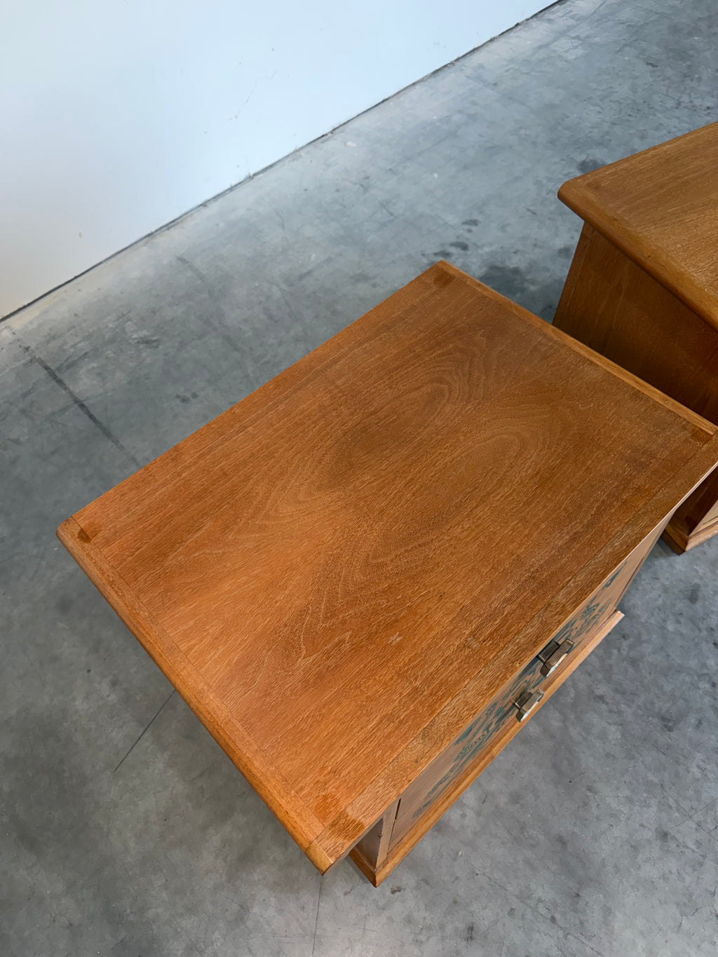 John Van Koert for Drexel Casa Del Sol Mid Century Nightstand Pair