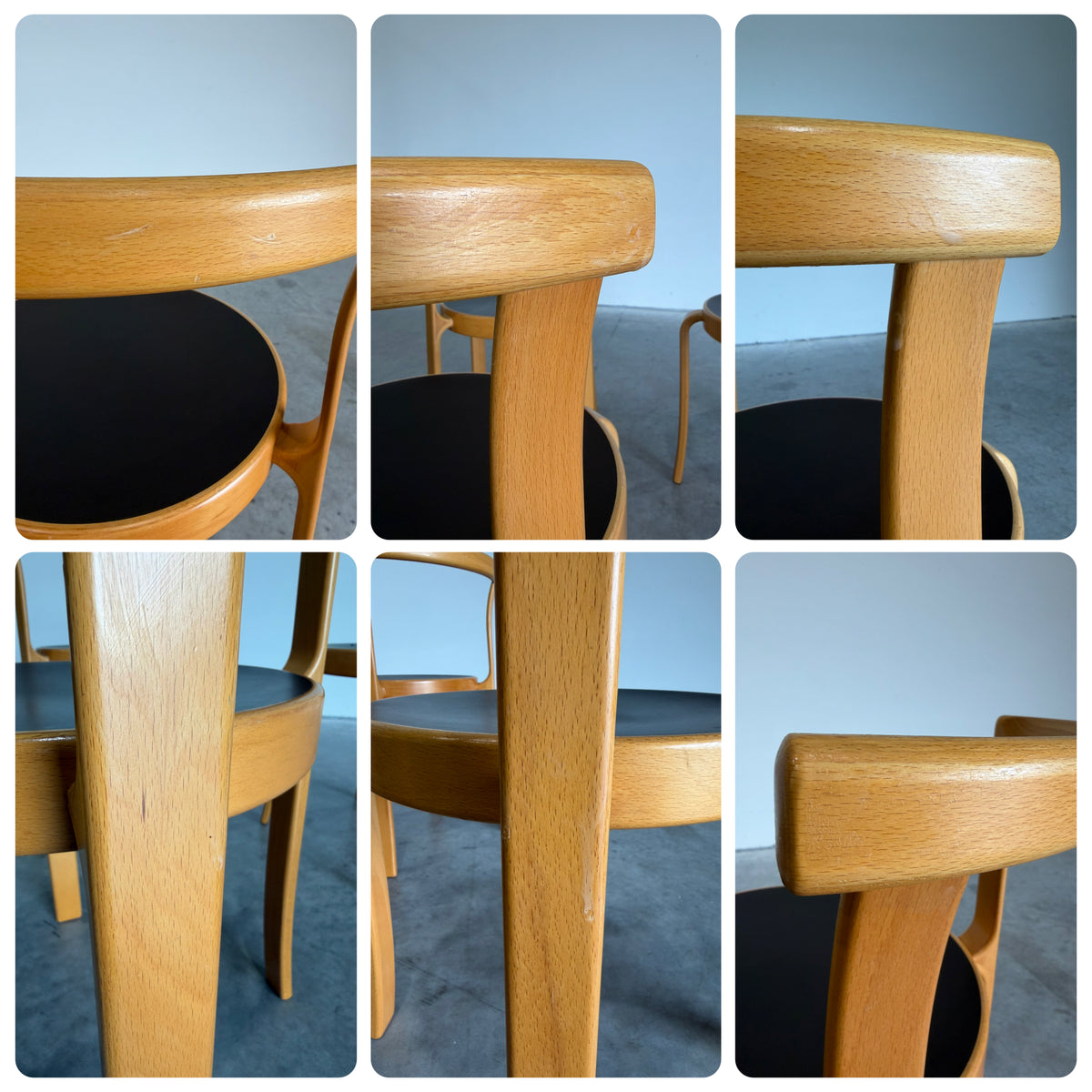 Vintage Rud Thygesen and Johnny Sørensen for Magnus Olesen 8000 Series Dining Set