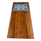 Danish Mid Century Rosewood and Tile Coffee Table