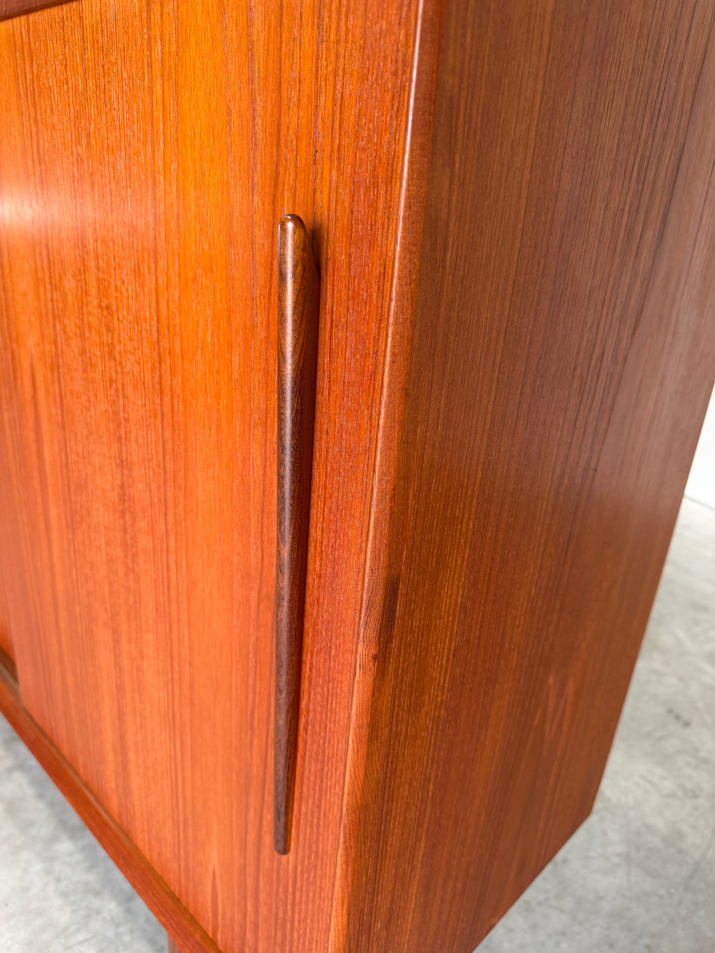 Danish Teak Sideboard Drybar Cabinet