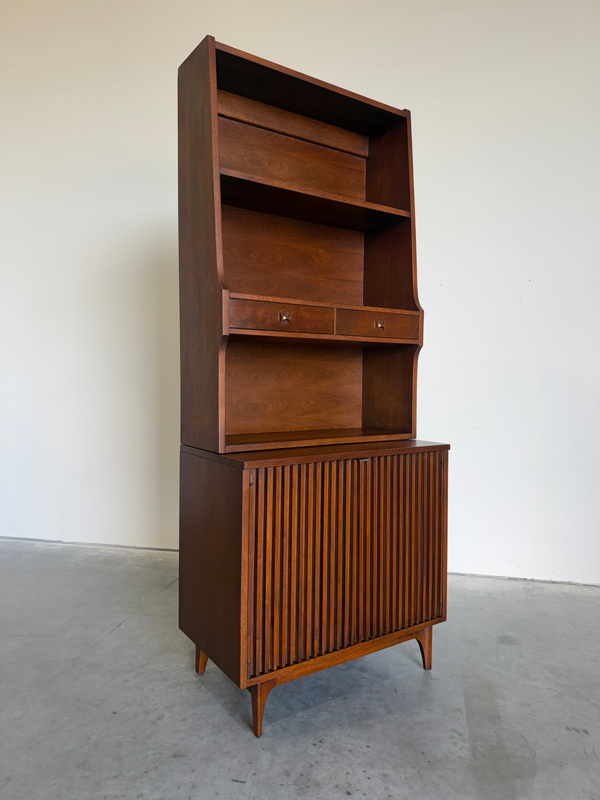 RESERVED-Pair of Broyhill Brasilia Modular 2pc Bookcases