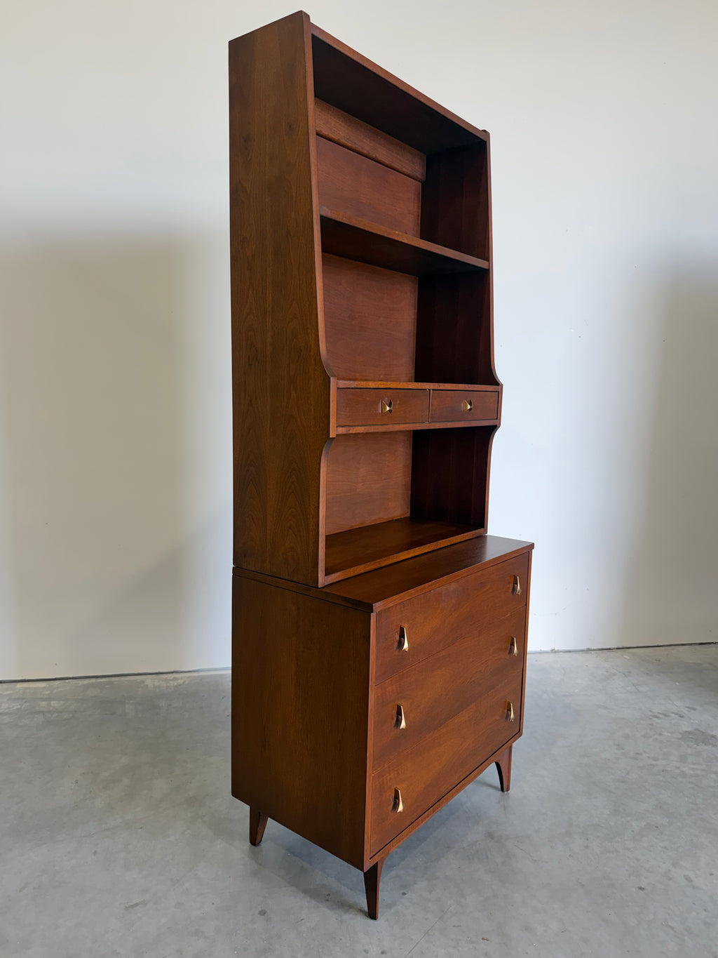 RESERVED-Pair of Broyhill Brasilia Modular 2pc Bookcases