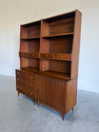 RESERVED-Pair of Broyhill Brasilia Modular 2pc Bookcases