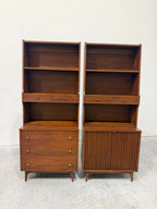 RESERVED-Pair of Broyhill Brasilia Modular 2pc Bookcases