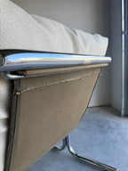 Pair of Mid Century Jerry Johnson Arcadia Chrome Sling Chairs c.1970’s