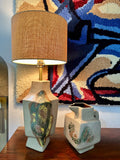 Mid Century Modern Studio Pottery Marianna Von Allesch Ceramic Table Lamp With Etching