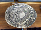 Mid Century Modern Studio Pottery Barbara Haring Shallow Console Bowl, Signed