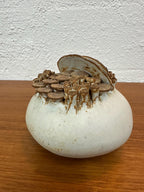 Mid Century Isabel Parks Sea Form Mushroom Studio Pottery Sculpture