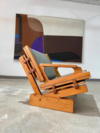 Mid Century Modern Prototype Lounge Chair, One of a Kind