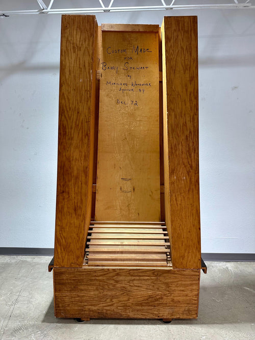 Custom Made Vintage Brutalist Faux Fireplace c.1970’s