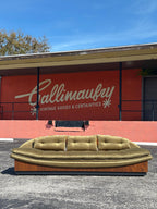 Mid Century Modern Adrian Pearsall Platform Gondola Sofa, Fully Restored