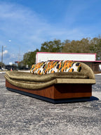 Mid Century Modern Adrian Pearsall Platform Gondola Sofa, Fully Restored